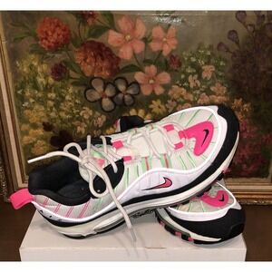 Nike Air‎ Max 98 Watermelon Womens Size 11 Sneakers Shoes CI3709-101 Authentic